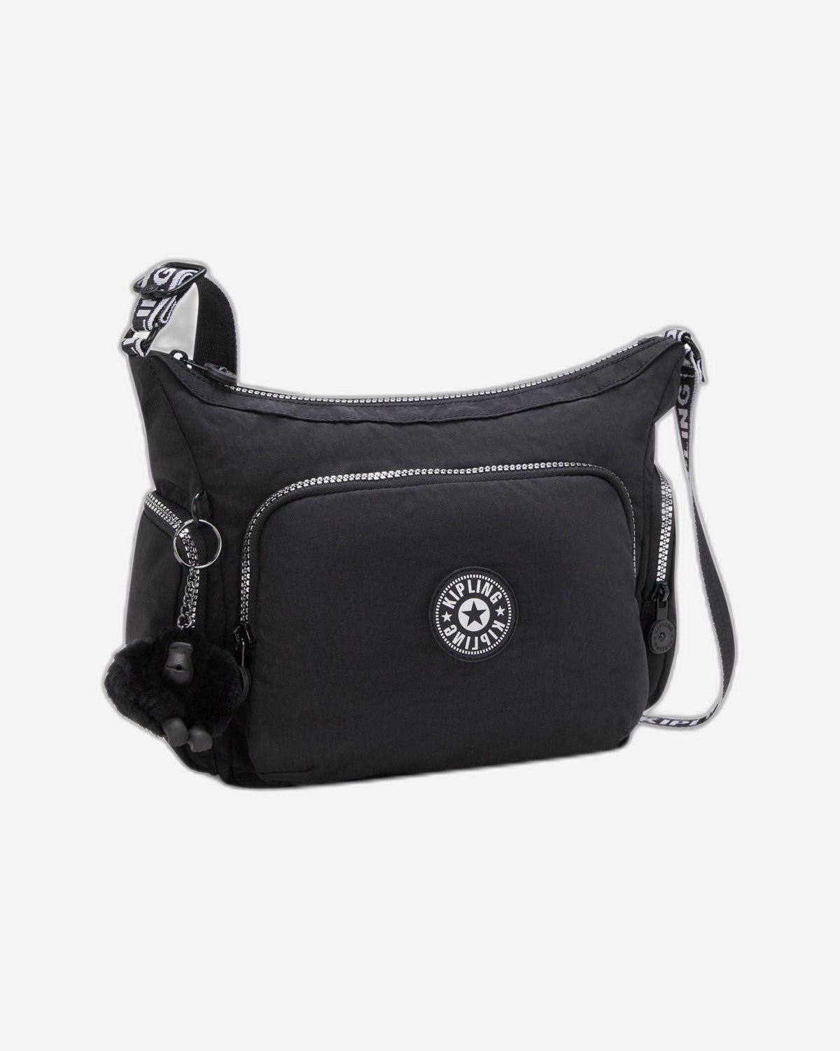 Kipling Gabb S Glorious Silver Medium Crossbody Bag I3026-9SB