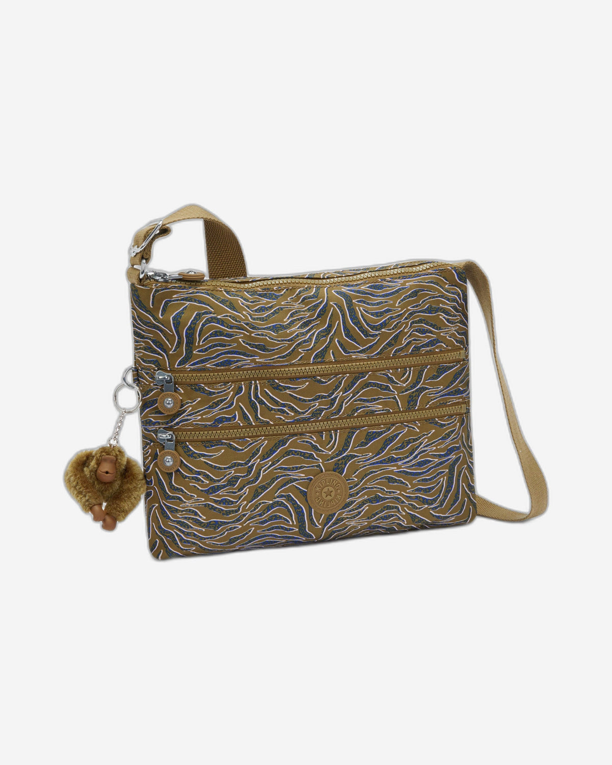 Kipling Alvar Undersea Leaves Medium Crossbody Bag I3066-1PR
