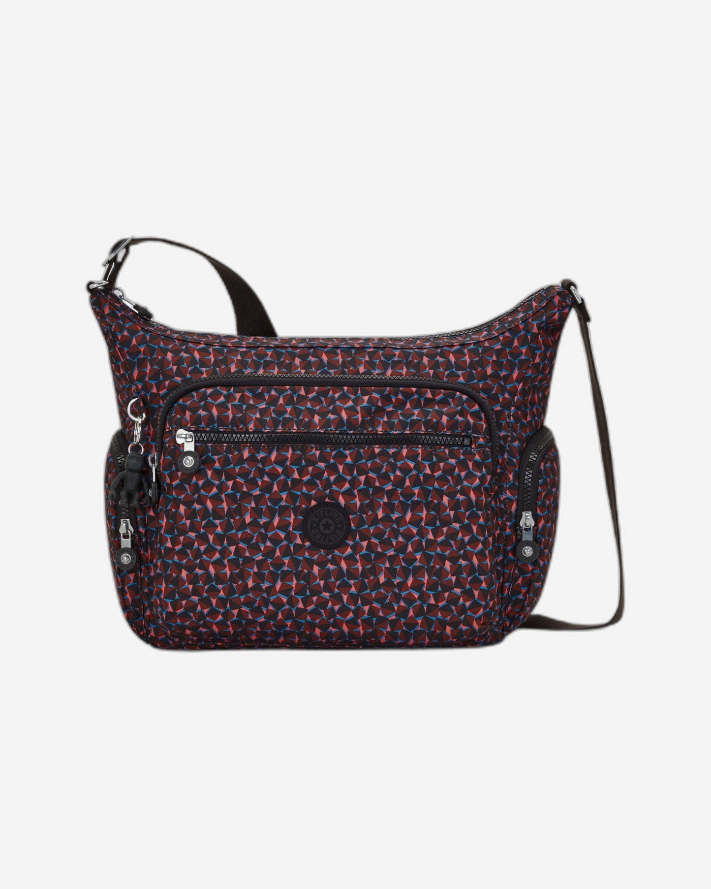 Kipling Gabbie Happy Squares Medium Crossbody Bag C2I3186-B3X