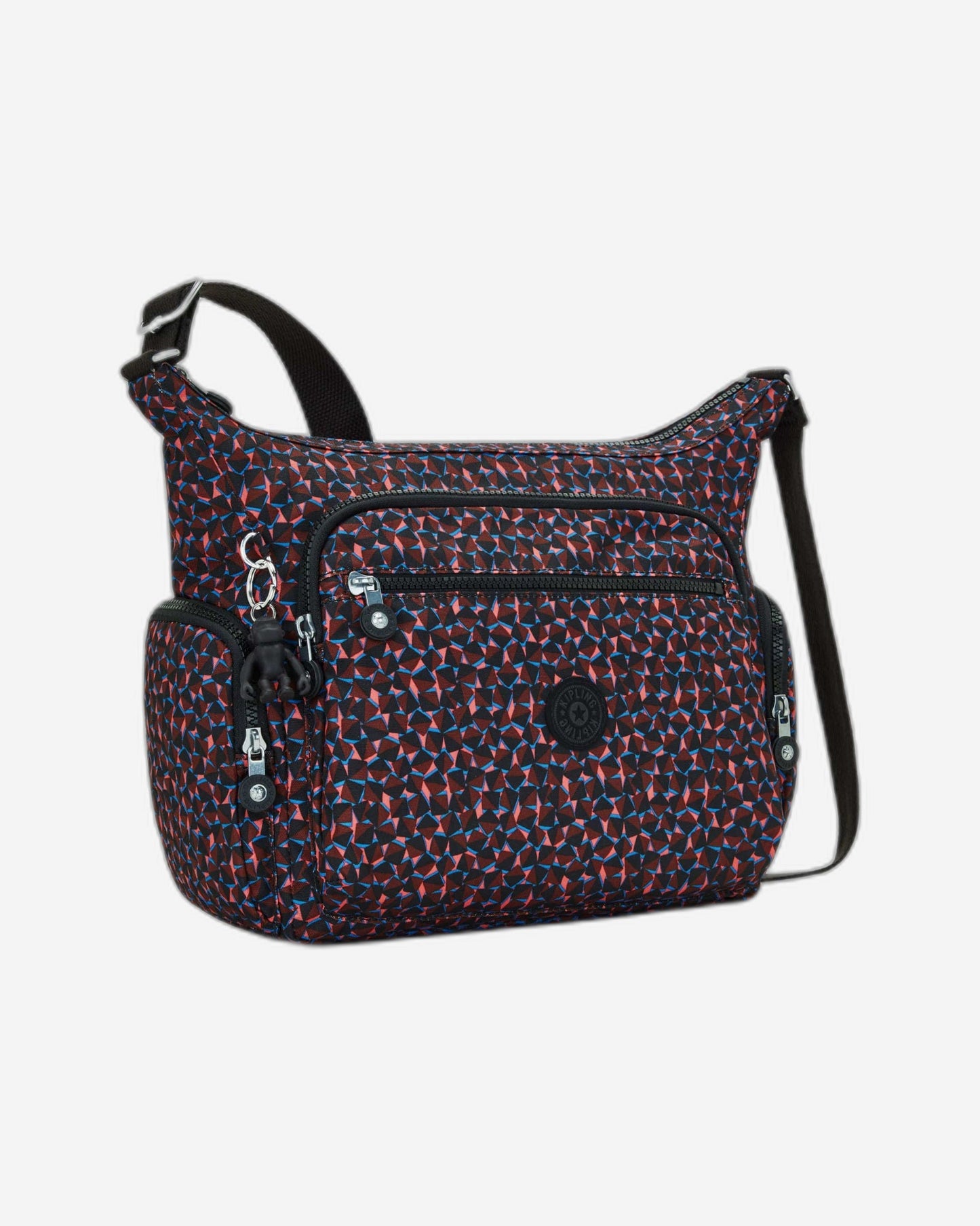 Kipling Gabbie Happy Squares Medium Crossbody Bag C2I3186-B3X