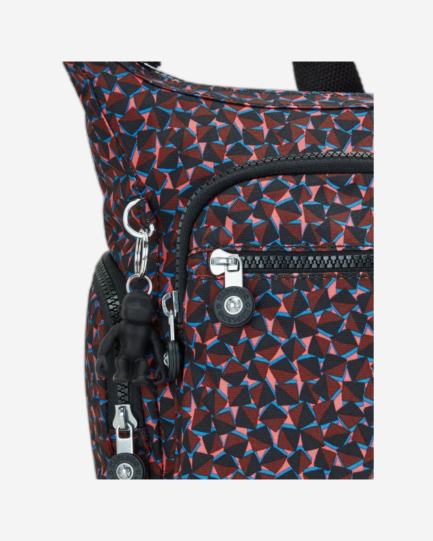 Kipling Gabbie Happy Squares Medium Crossbody Bag C2I3186-B3X