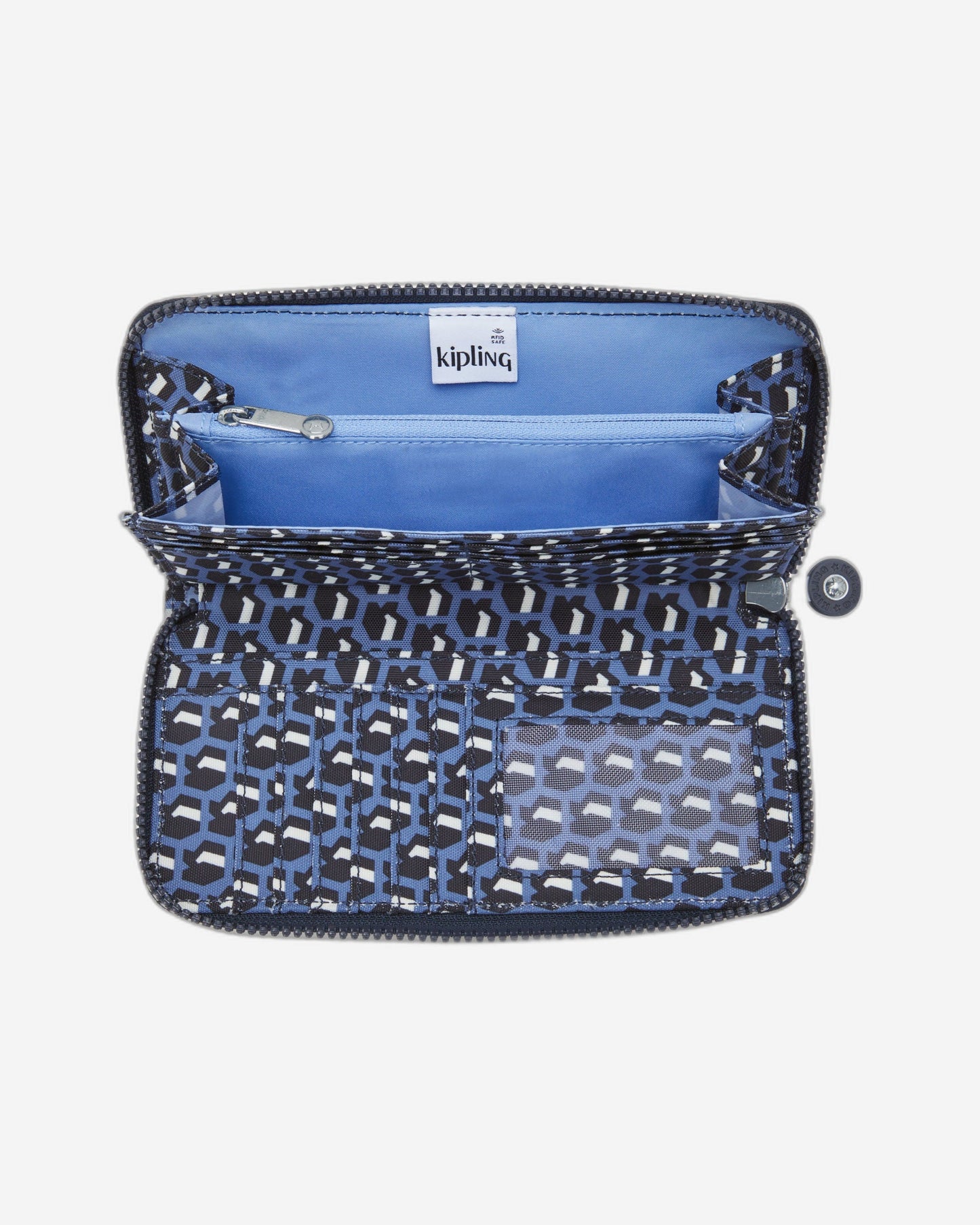 Kipling Money World 3D K Blue Large Wallet I3285-4JS