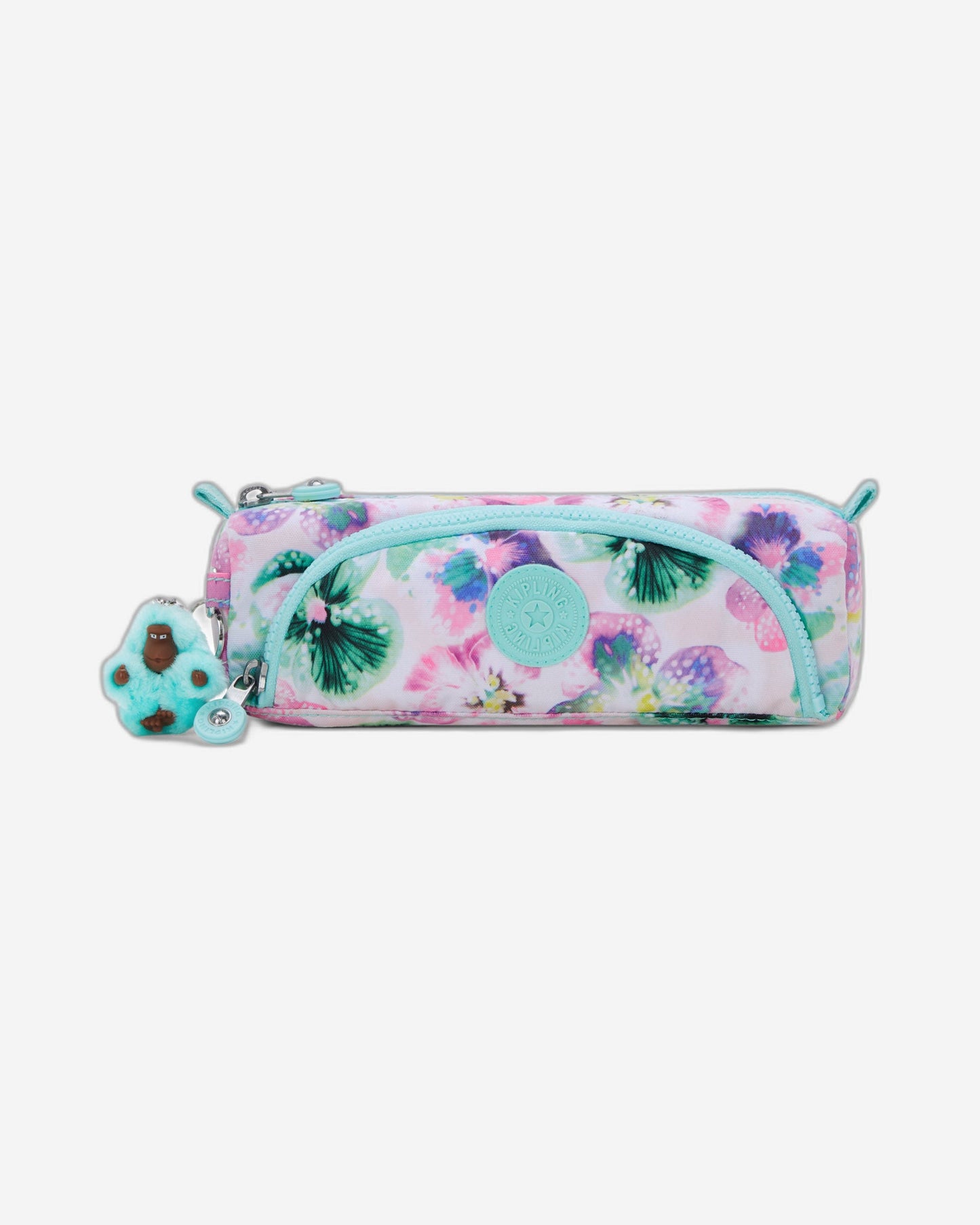 Kipling Cute Aqua Blossom Medium Pencase C2I3330-7EC