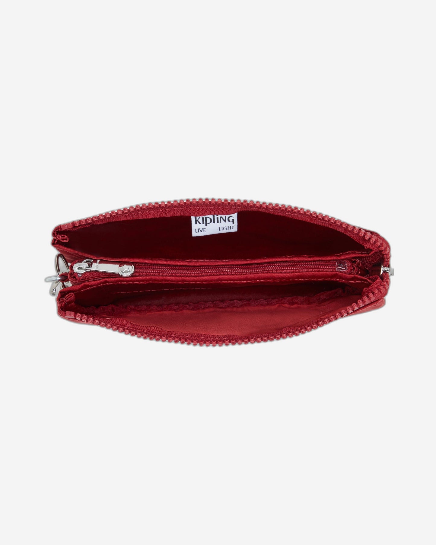 Kipling Creativity L Red Red Wine Large Purse I3361-6SE