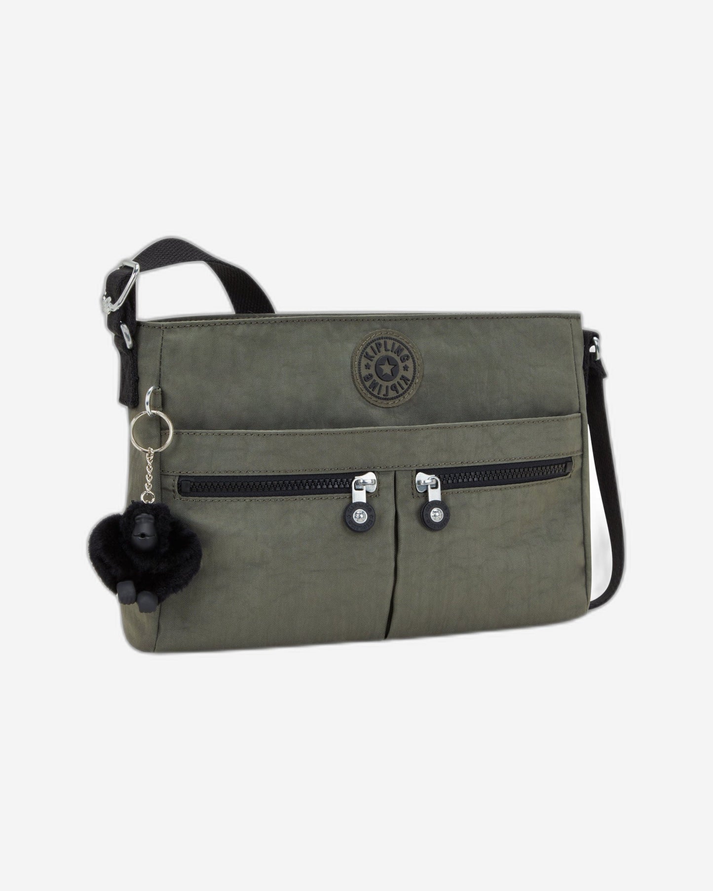 Kipling New Angie Green Moss Small Crossbody Bag C2I3389-88D