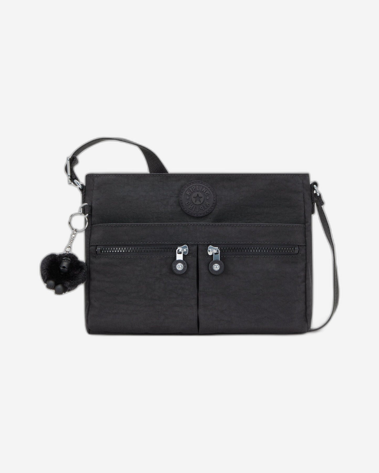 Kipling New Angie Black Noir Small Crossbody Bag C2I3389-P39