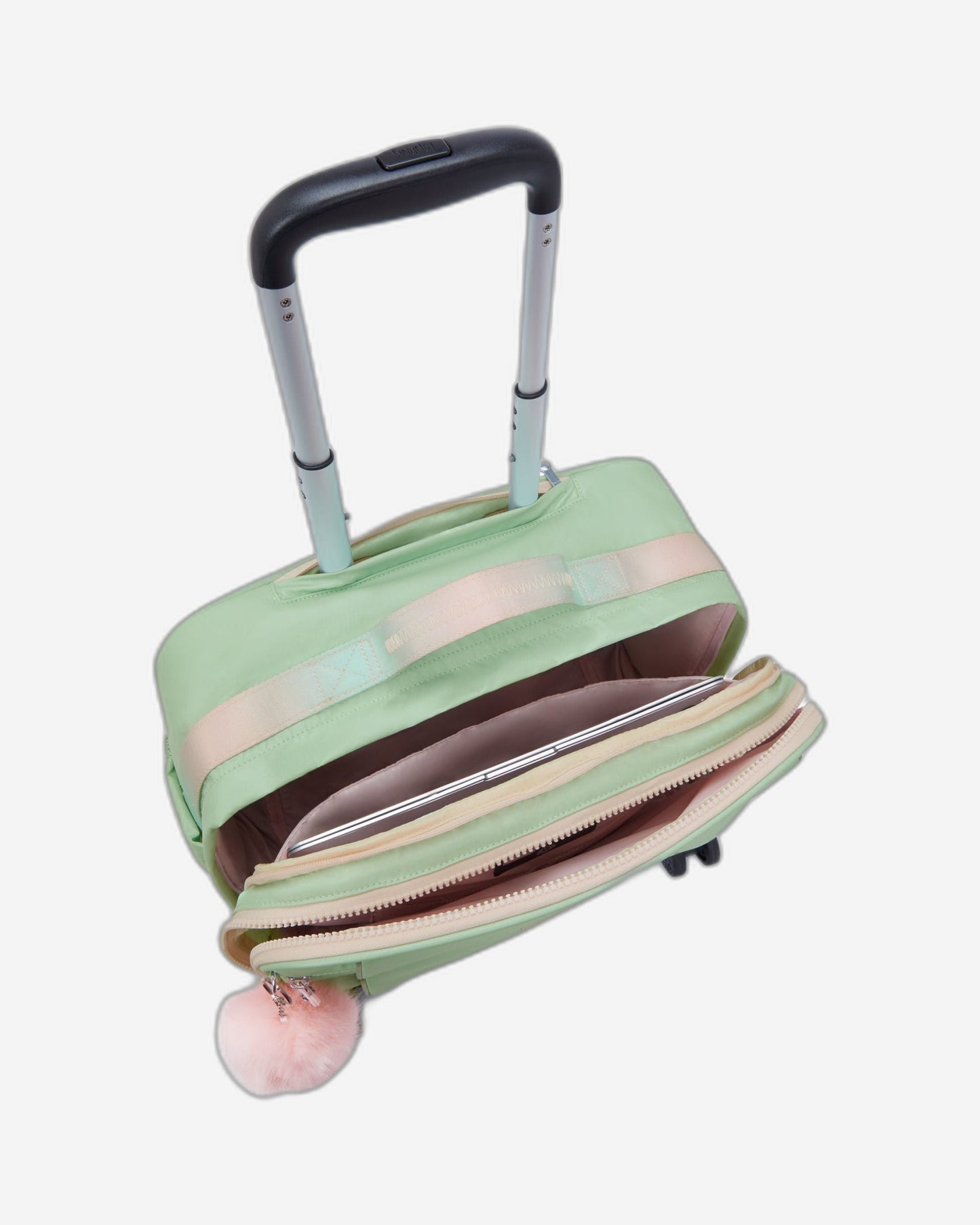 Kipling New Storia Soft Green Met Large Wheeled Bag C2I3390-5KY