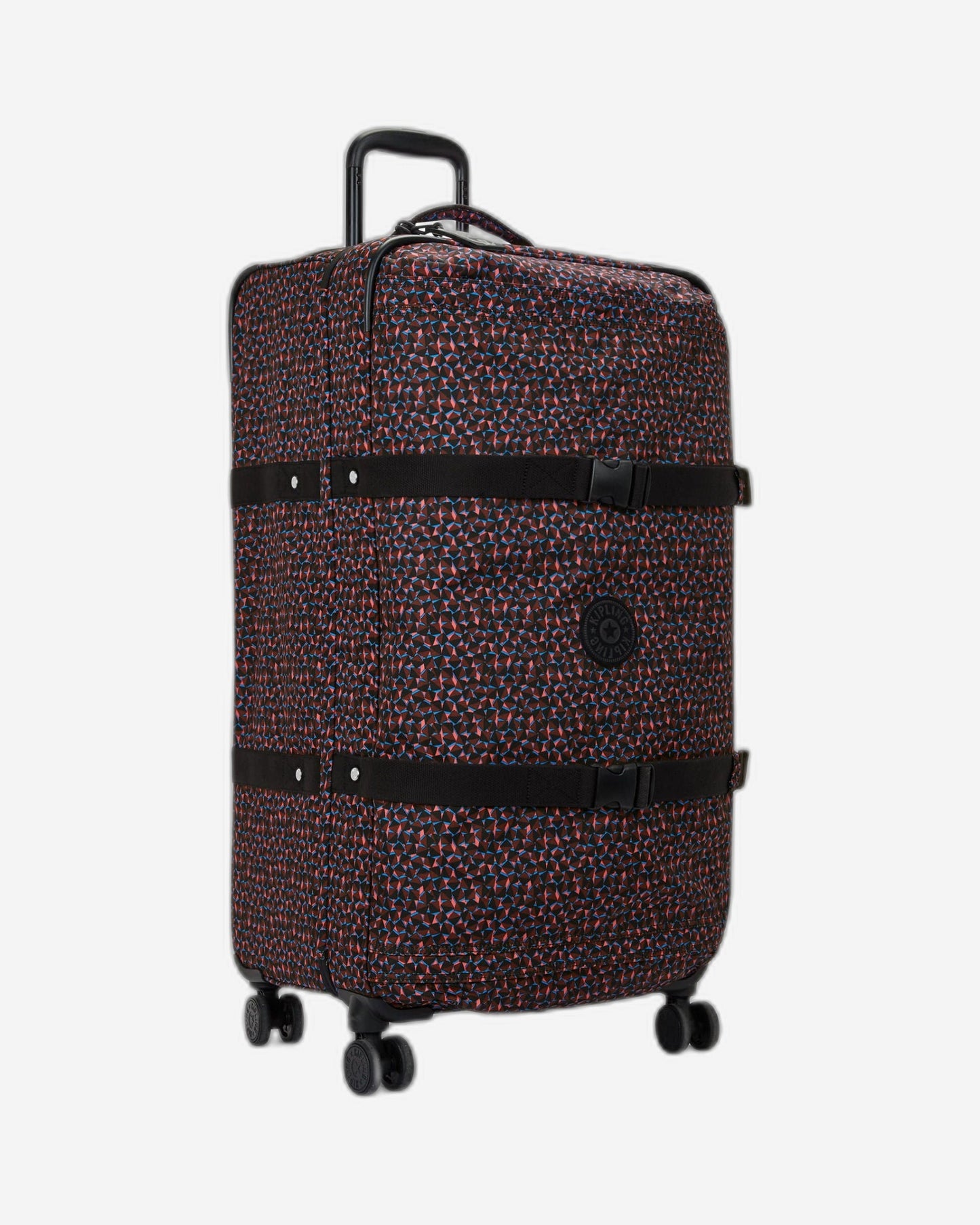 Kipling Spontaneous L Happy Squares Large Wheeled Luggage C2I3397-B3X