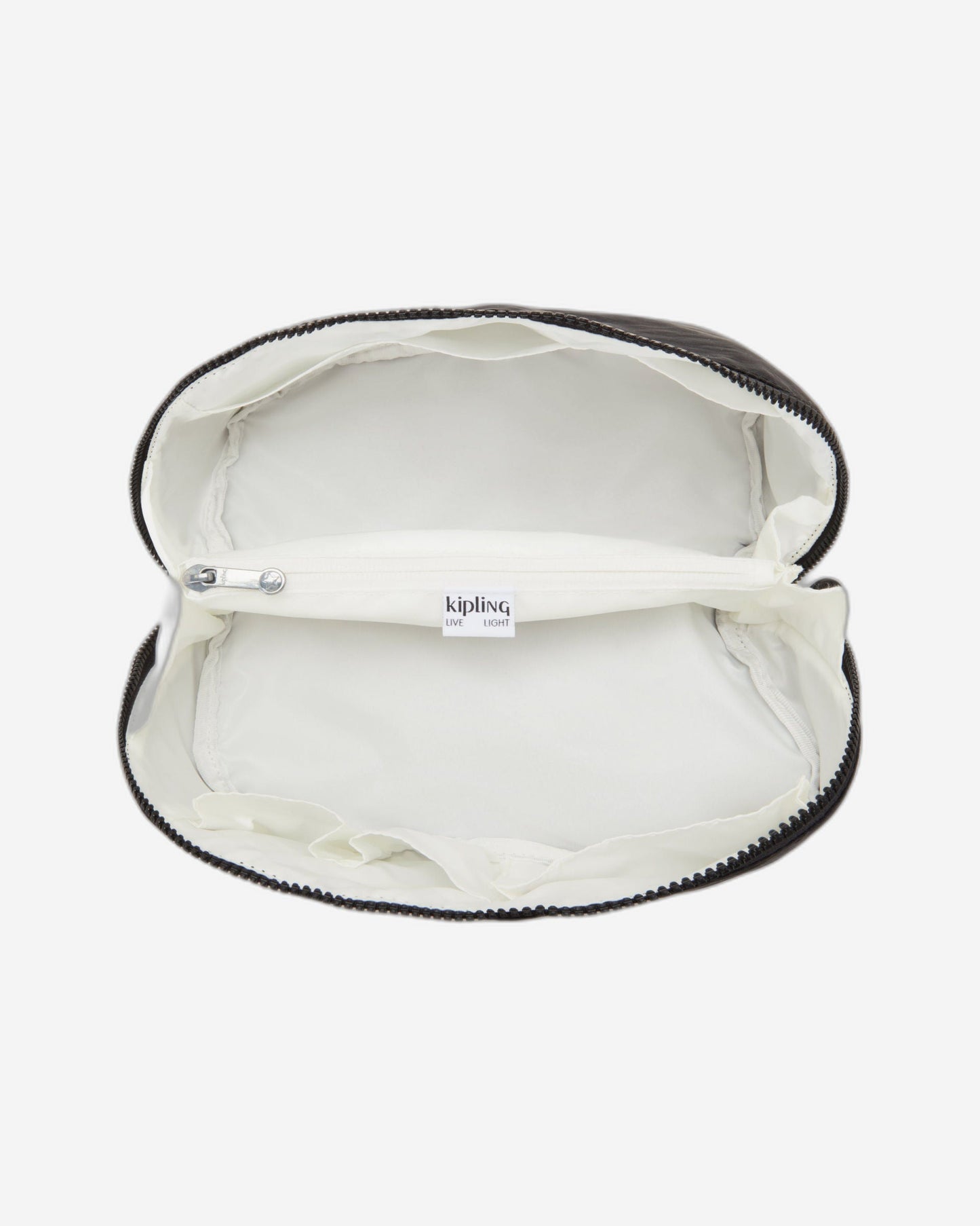 Kipling Mirko M Black Noir Large Toiletry Bag with Pockets C2I3401-P39