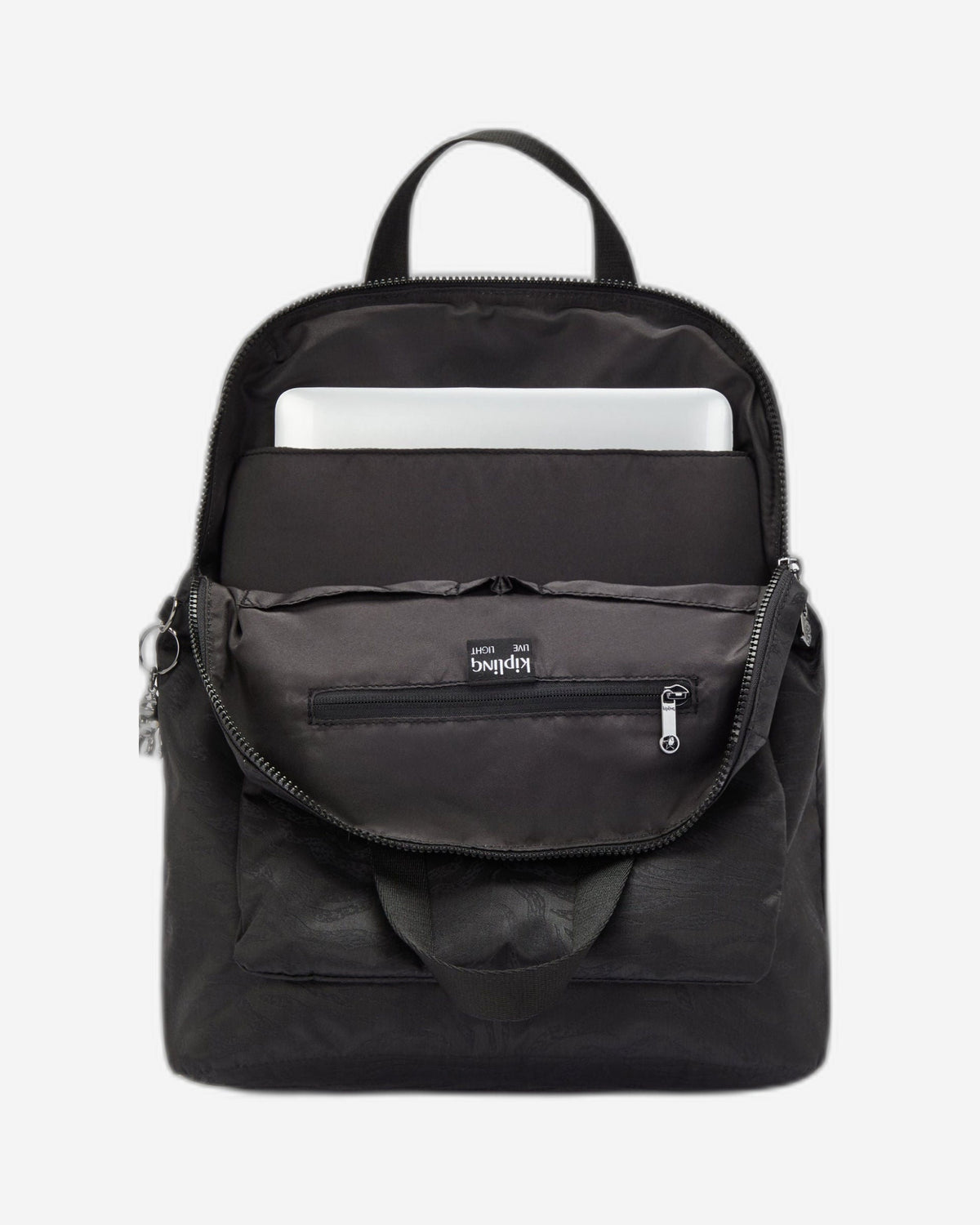 Kipling Kazuki Undersea Jacquard Backpack with Laptop Sleeve I3507-49J