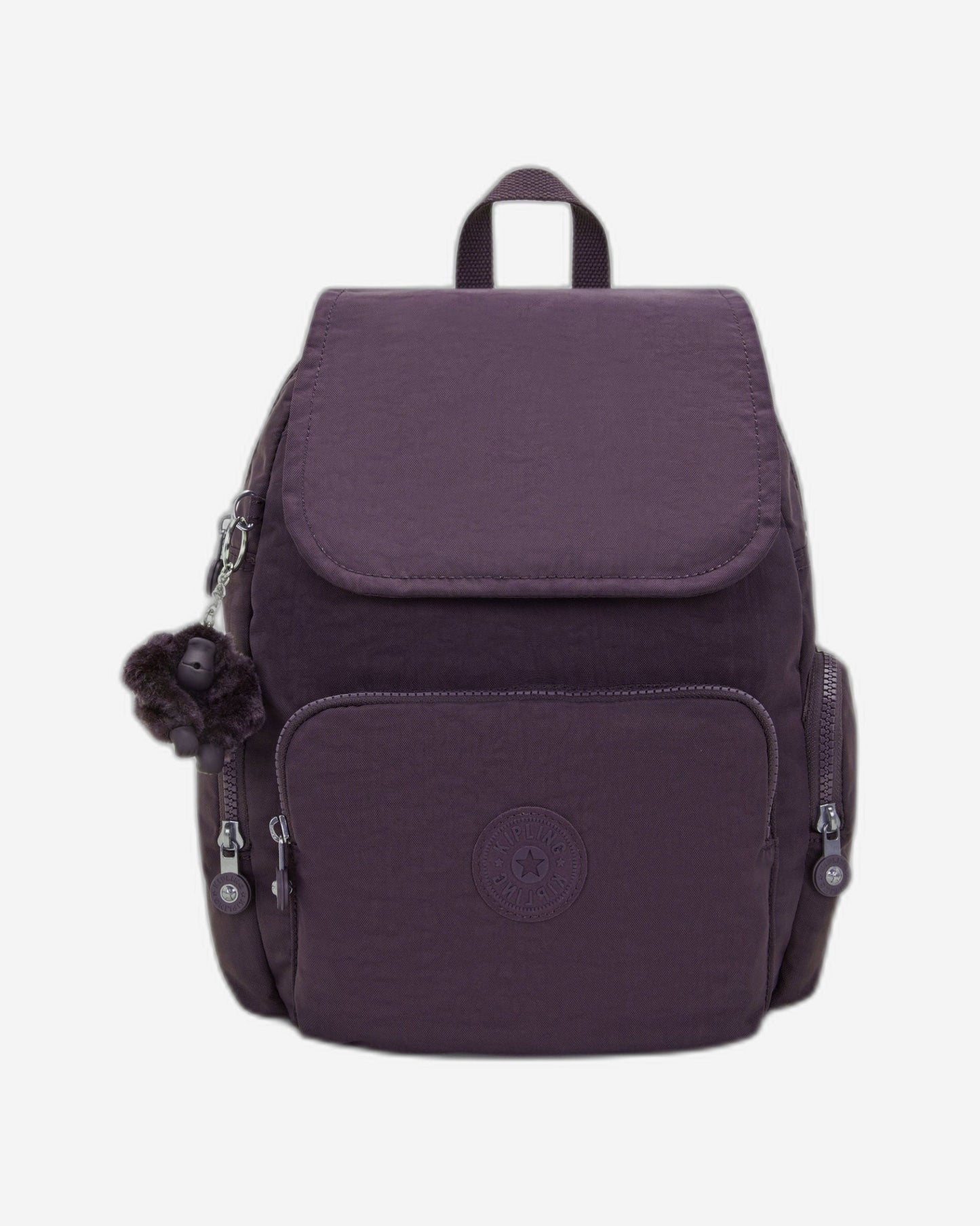 Kipling City Zip S Ultimate Plum Small Backpack I3523-67U