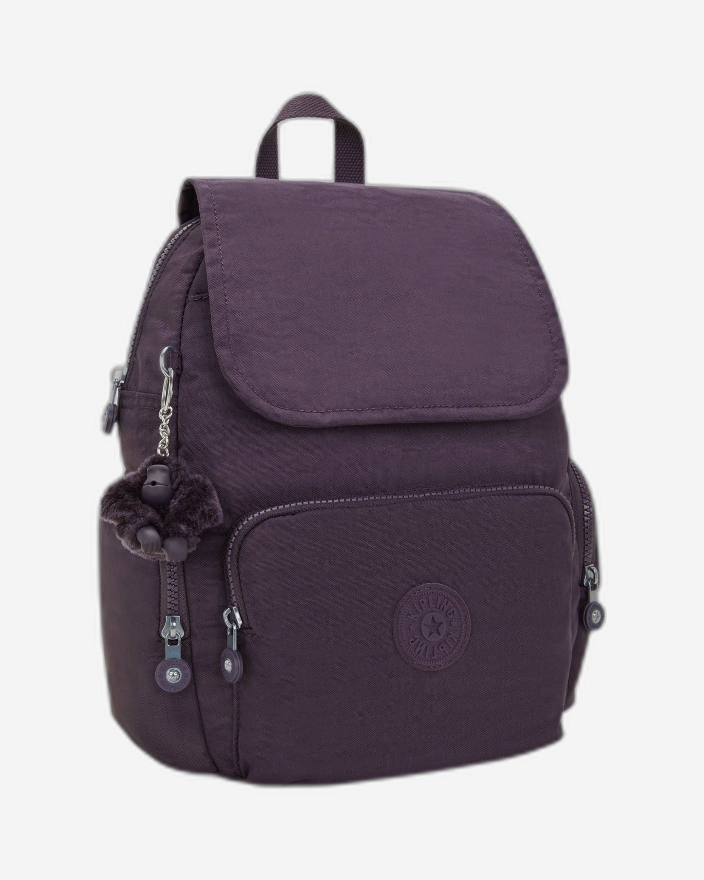 Kipling City Zip S Ultimate Plum Small Backpack I3523-67U