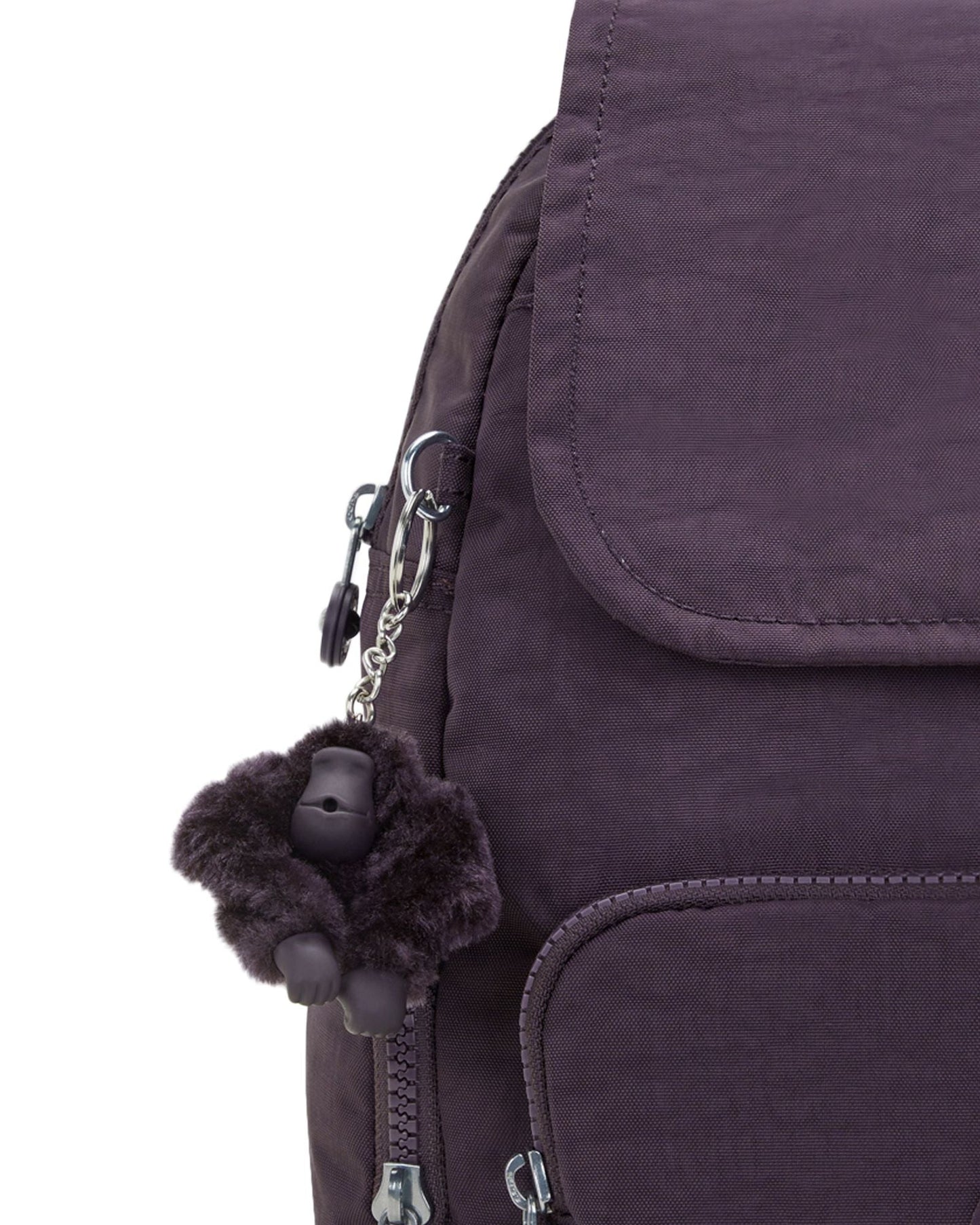 Kipling City Zip S Ultimate Plum Small Backpack I3523-67U