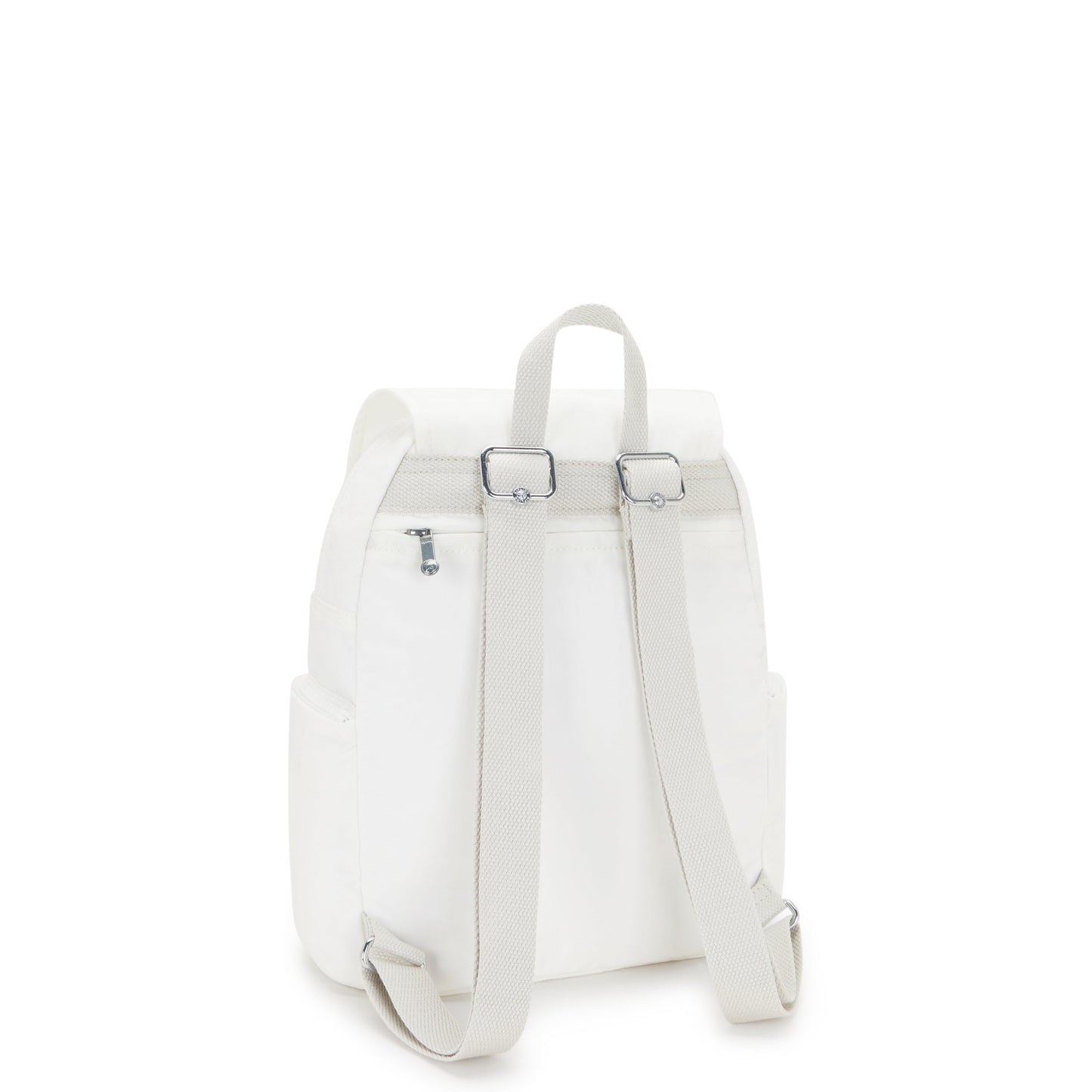KIPLING-City Zip S-Small Backpack with Adjustable Straps-Pure Alabaster-I3523-6KH