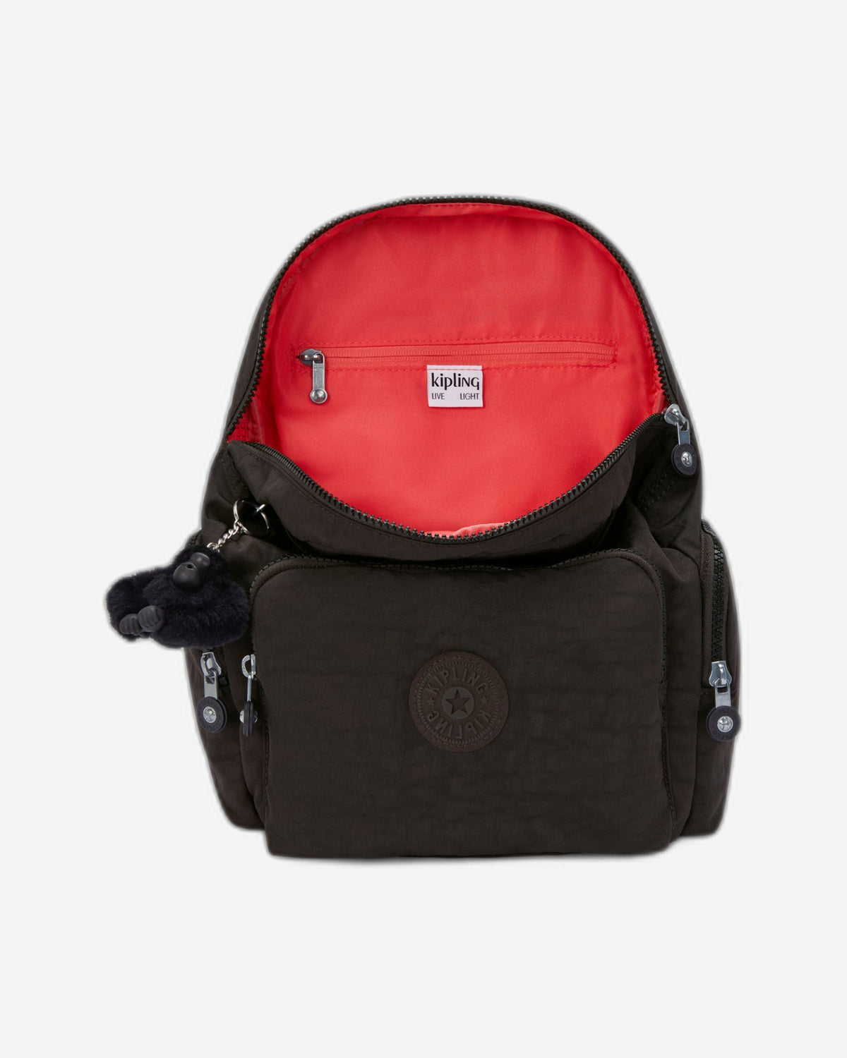Kipling City Zip S Nostalgic Brown Small Backpack I3523-G1R