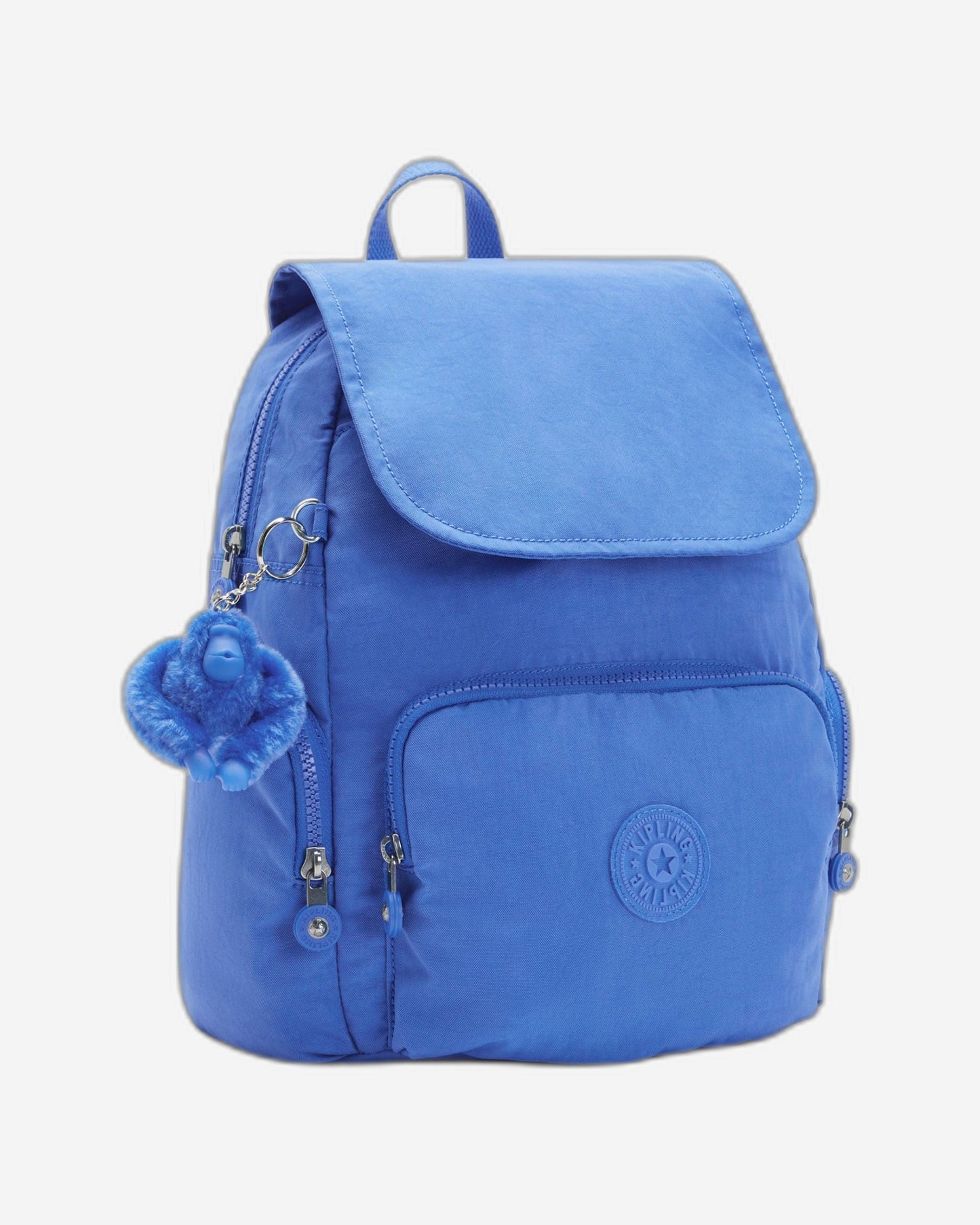 Kipling City Zip S Havana Blue Small Backpack C2I3523-JC7