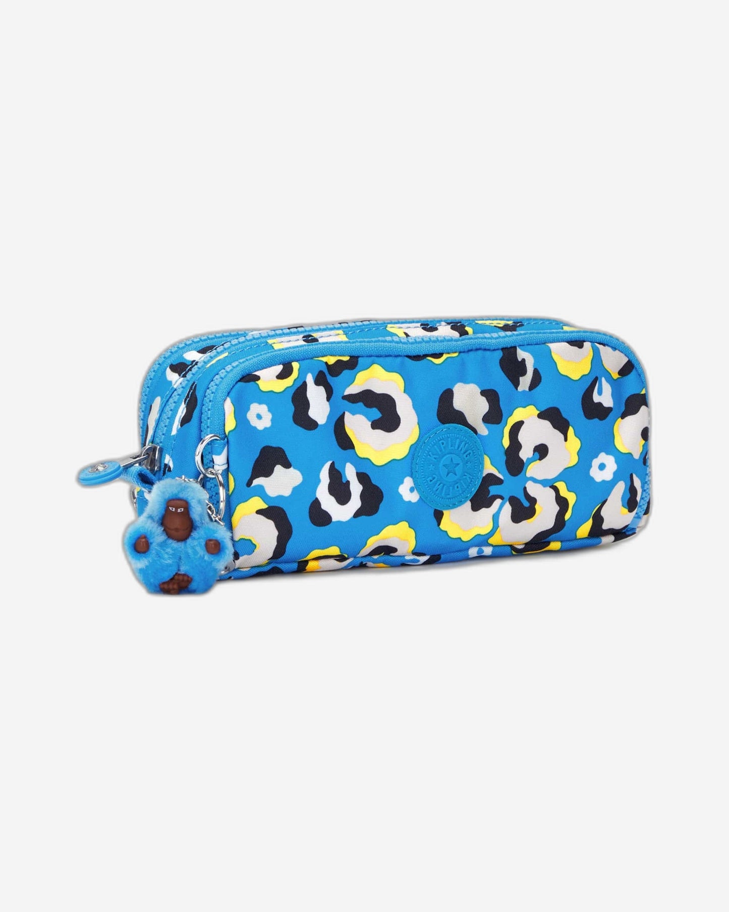 Kipling Gitroy Leopard Floral Large Pencase C2I3560-P2A