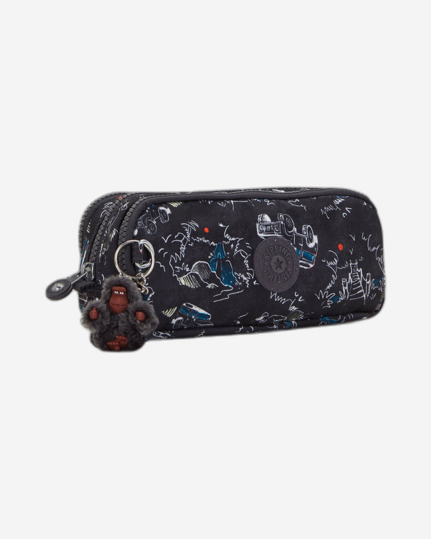 Kipling Gitroy Jungle Fun Race Large Pencase C2I3560-TJ3