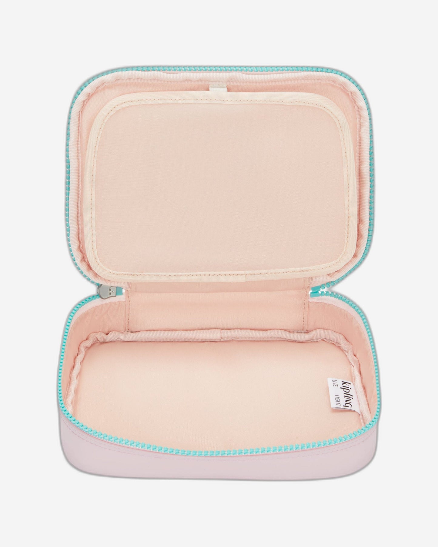 Kipling 100 Pens Sea Pink Met Large pencase I3624-52J