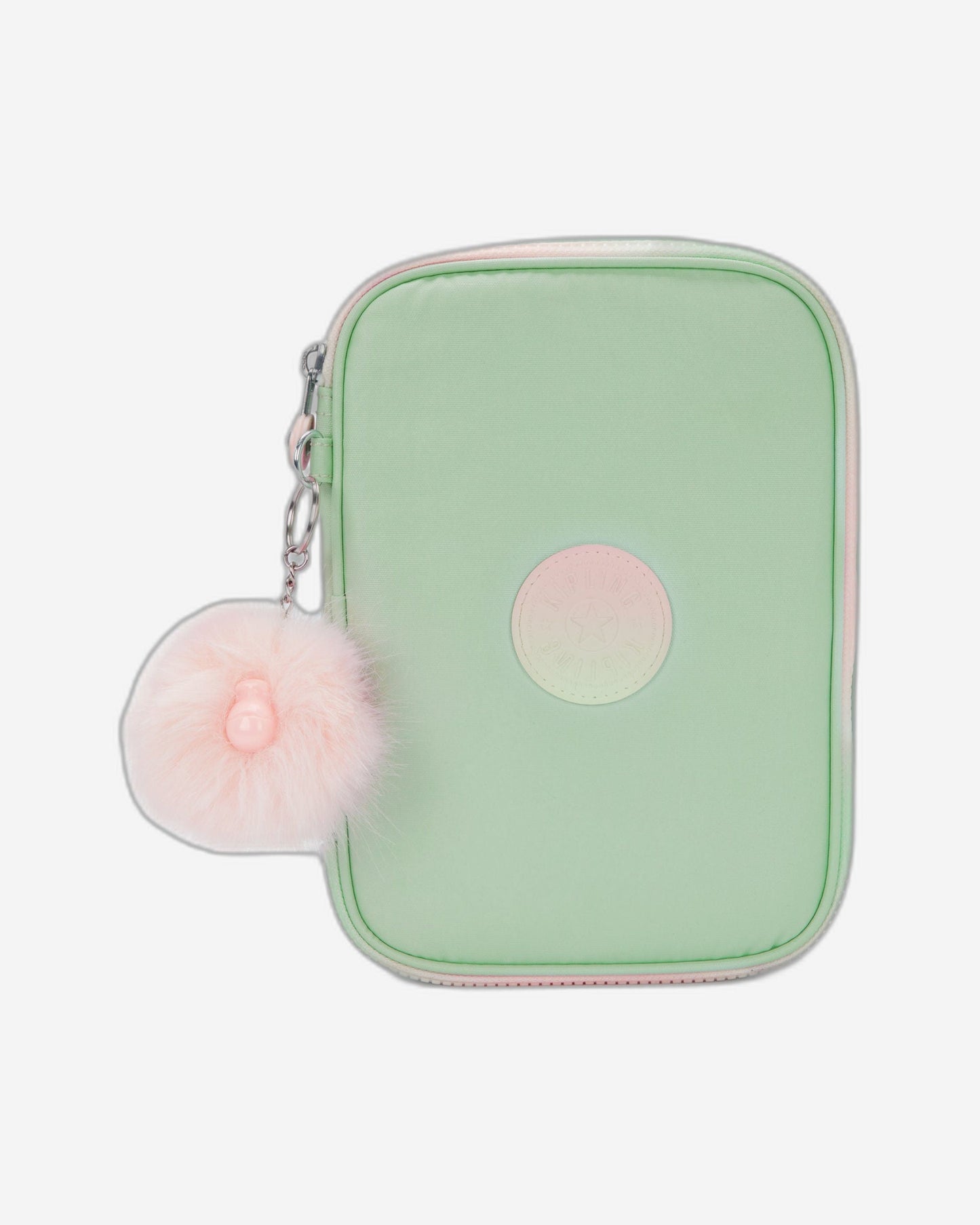 Kipling 100 Pens Soft Green Met Large Pencase C2I3624-5KY