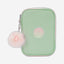 Kipling 100 Pens Soft Green Met Large Pencase C2I3624-5KY