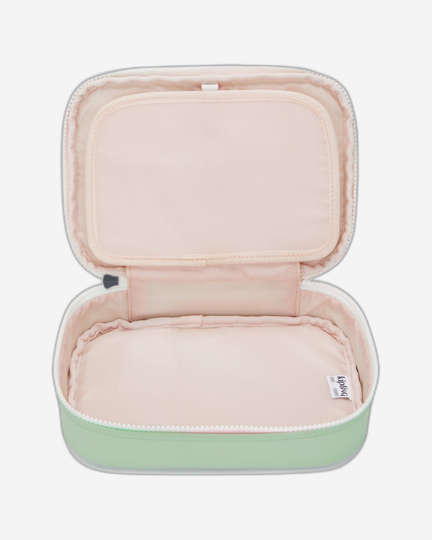 Kipling 100 Pens Soft Green Met Large Pencase C2I3624-5KY