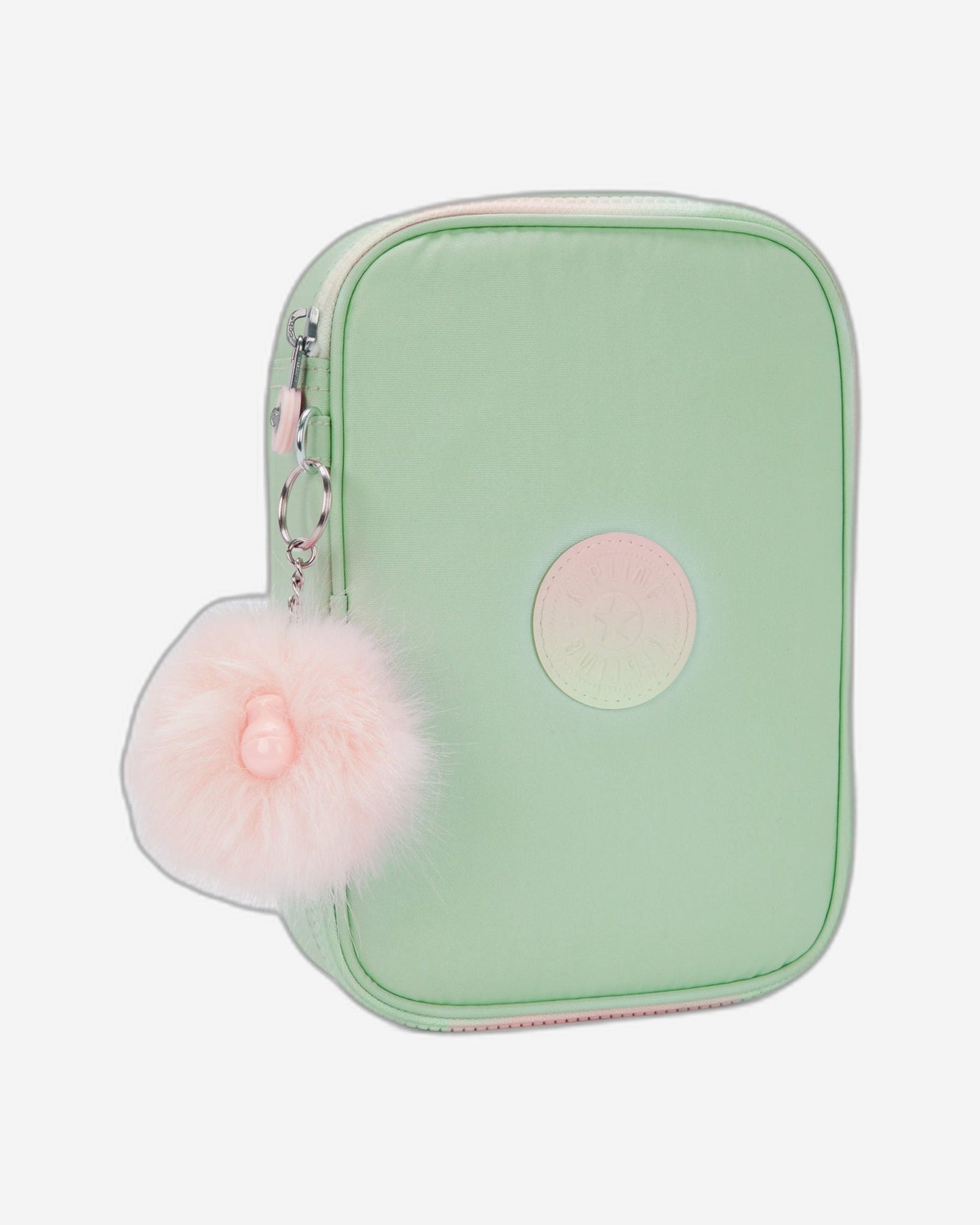 Kipling 100 Pens Soft Green Met Large Pencase C2I3624-5KY