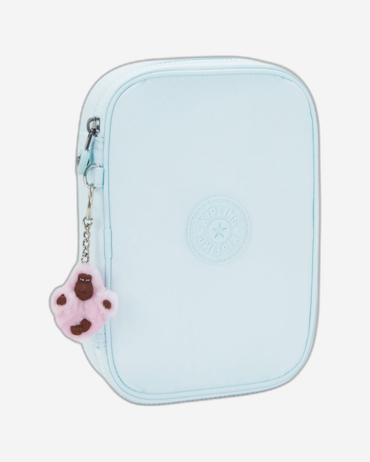 KIPLING 100 Pens Blue Sky Metallic Large pencase I3624-5MB