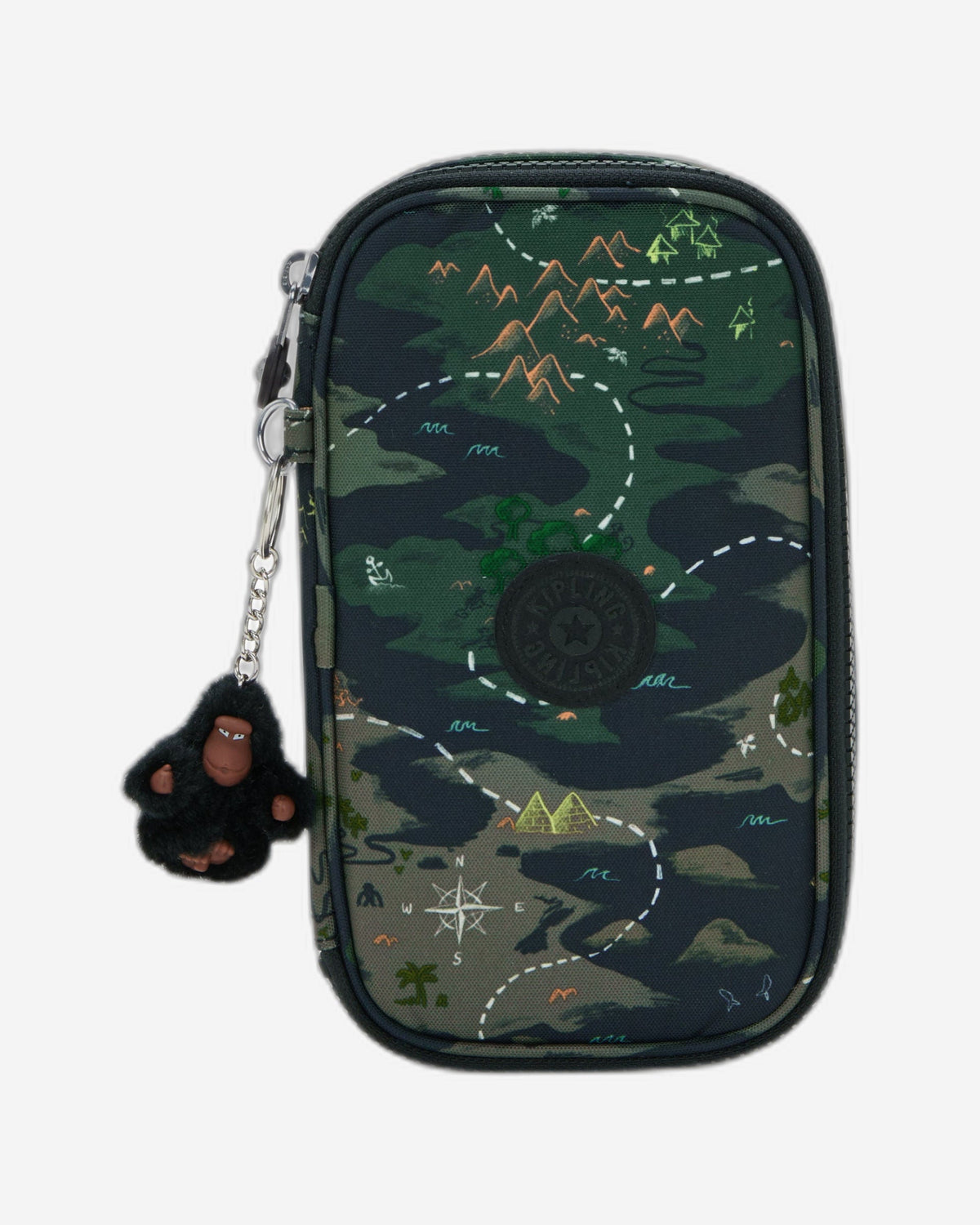 KIPLING 50 Pens Camo Treasure Medium pencase I3707-3PB