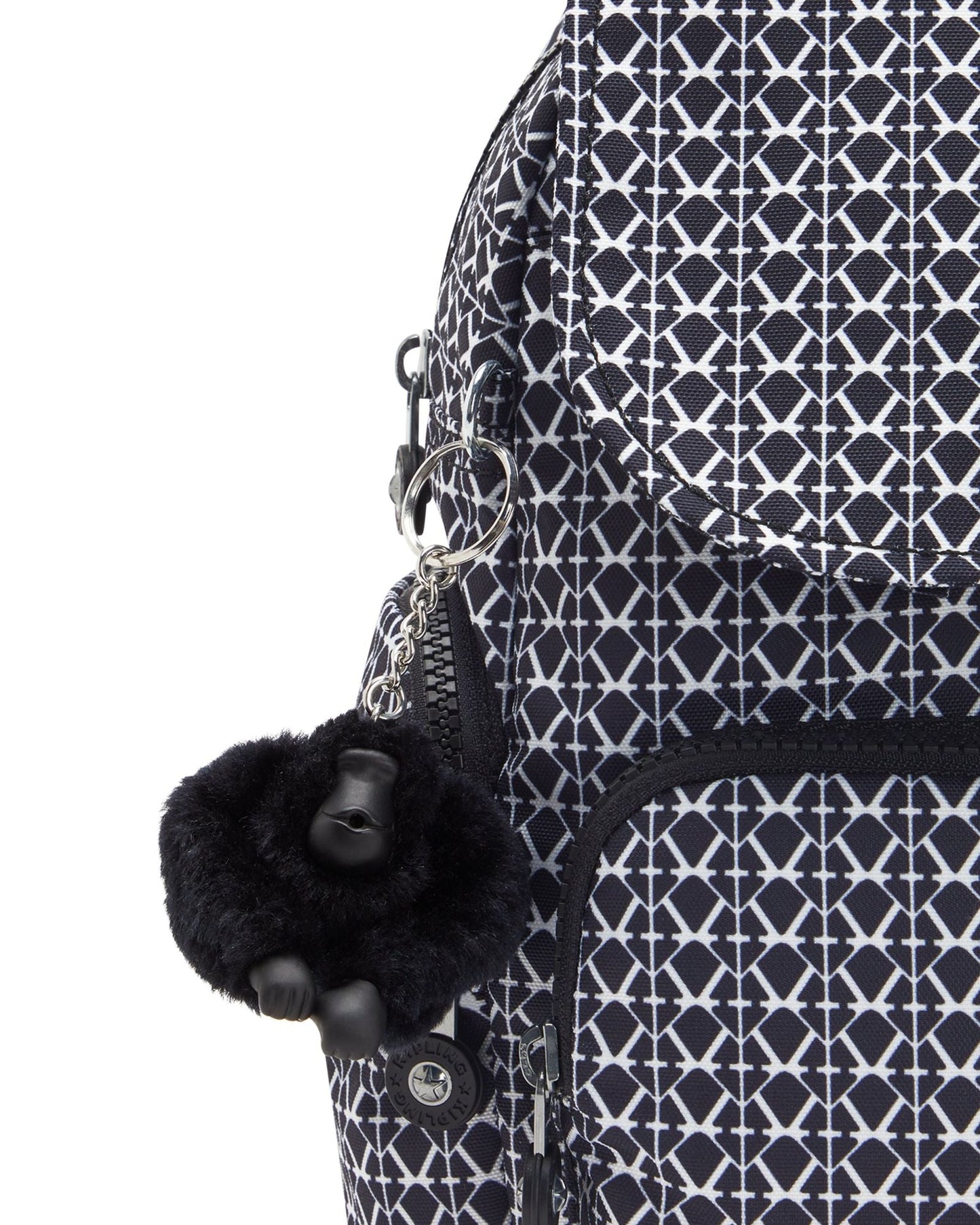 Kipling City Zip Mini Signature Print Mini Backpack C2I3735-DD2