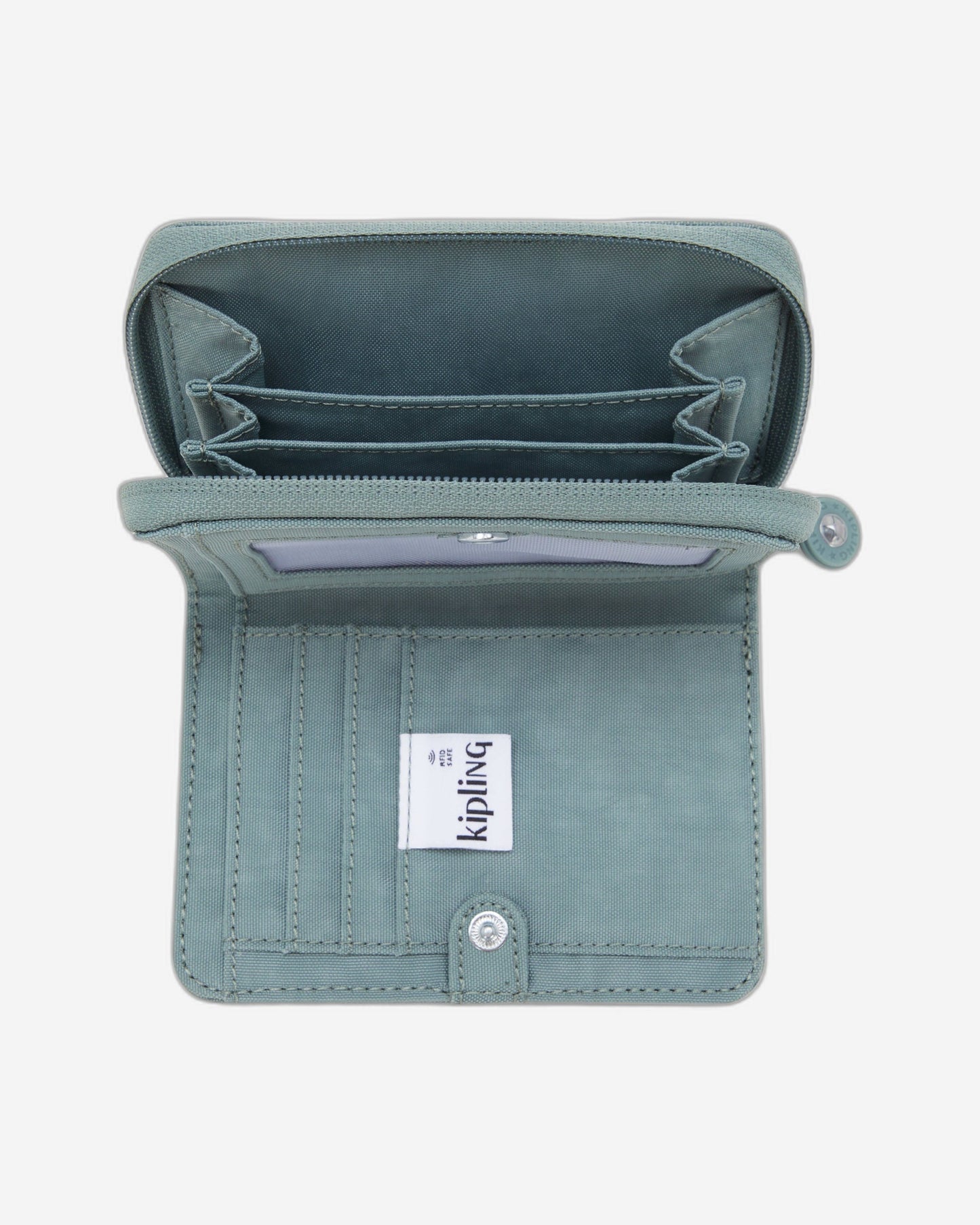 Kipling Money Love Relaxed Grey Medium Wallet I3738-3NL