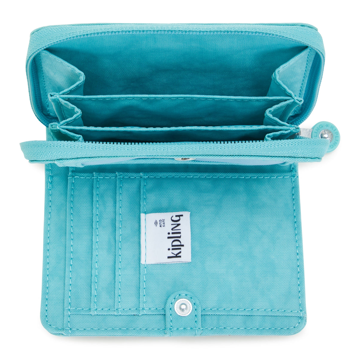 KIPLING-Money Love-Medium Wallet-Deepest Aqua-I3738-T6E