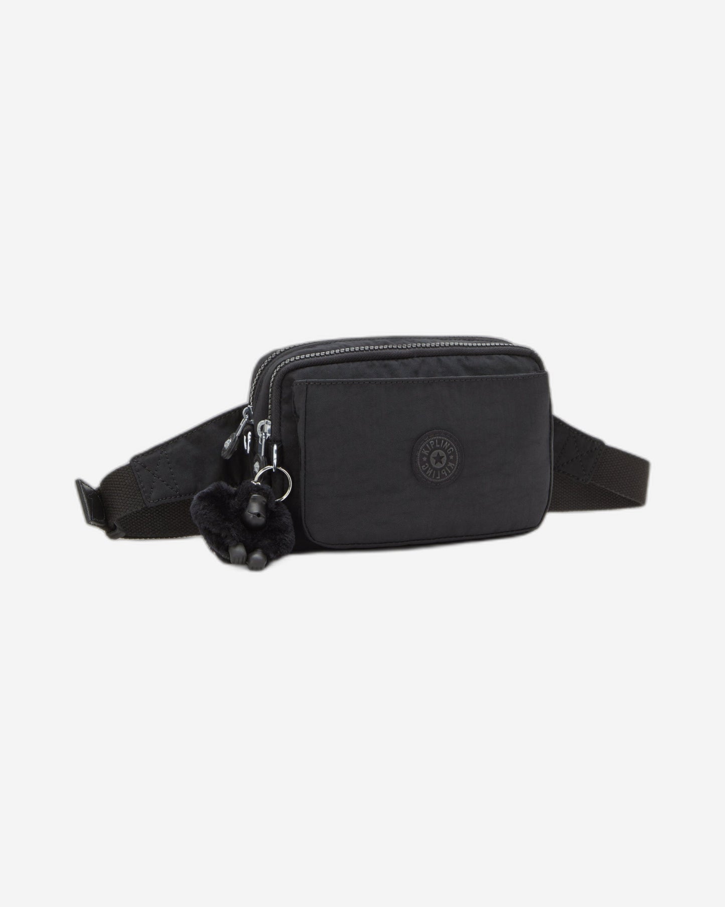 Kipling Abanu Multi Black Noir Small Crossbody Convertible To Waistbag (With Removable Shoulderstrap) I3795-P39