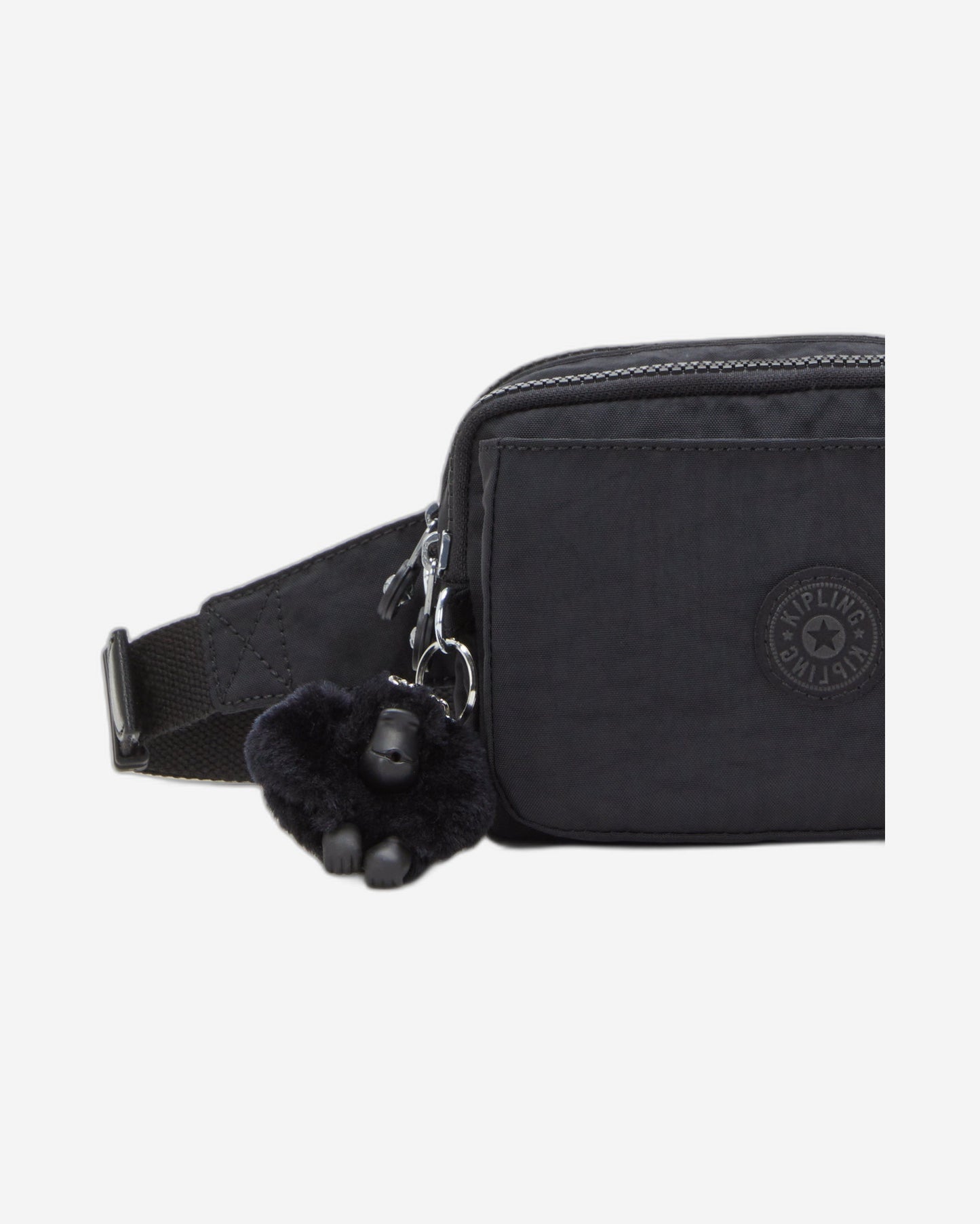 Kipling Abanu Multi Black Noir Small Crossbody Convertible To Waistbag (With Removable Shoulderstrap) I3795-P39