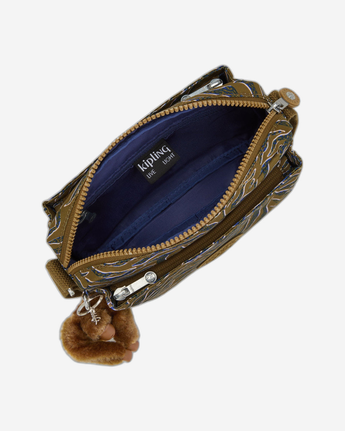 Kipling Abanu Undersea Leaves Small Crossbody Bag I3942-1PR