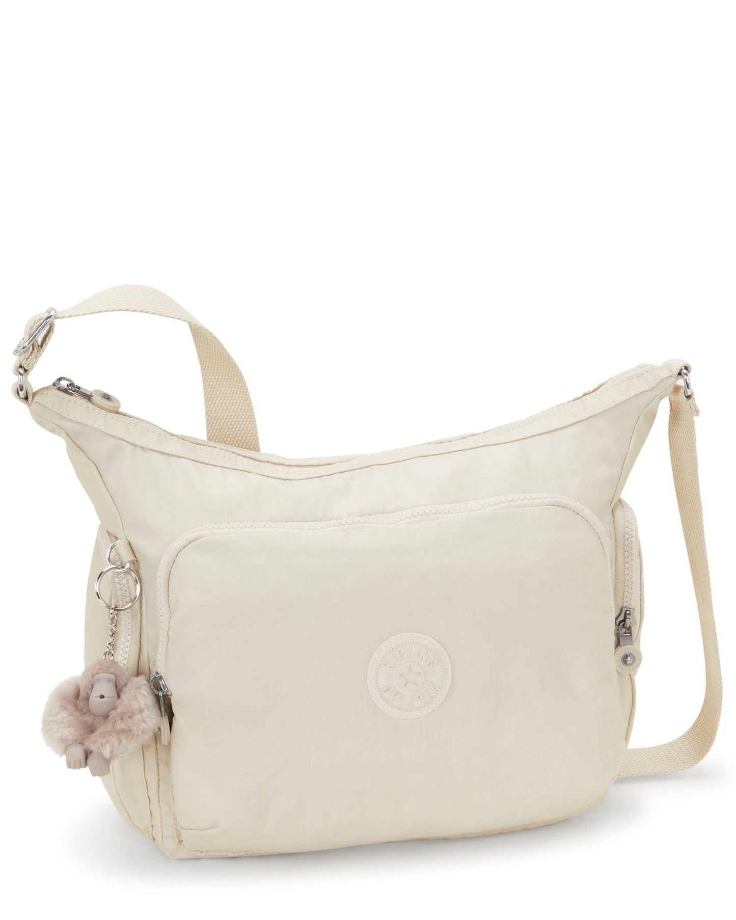 Kipling Gabb Beige Pearl Large Crossbody Bag C2I3945-3KA