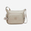 Kipling Gabb Signature Beige Embossed Large Crossbody Bag I3945-96A