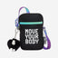 Kipling Tally Dance Black Phone bag I4020-JU7