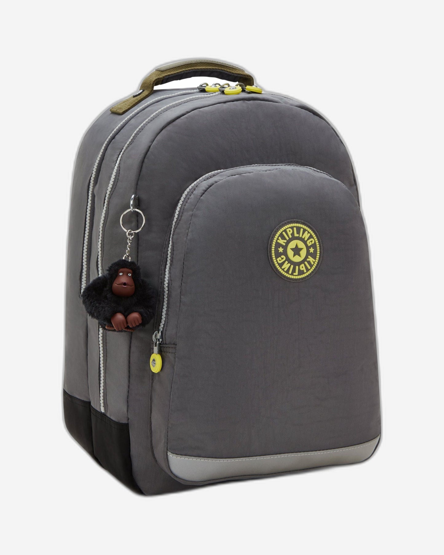 Kipling Class Room Back to Grey Large backpack with laptop compartment I4053-1DX