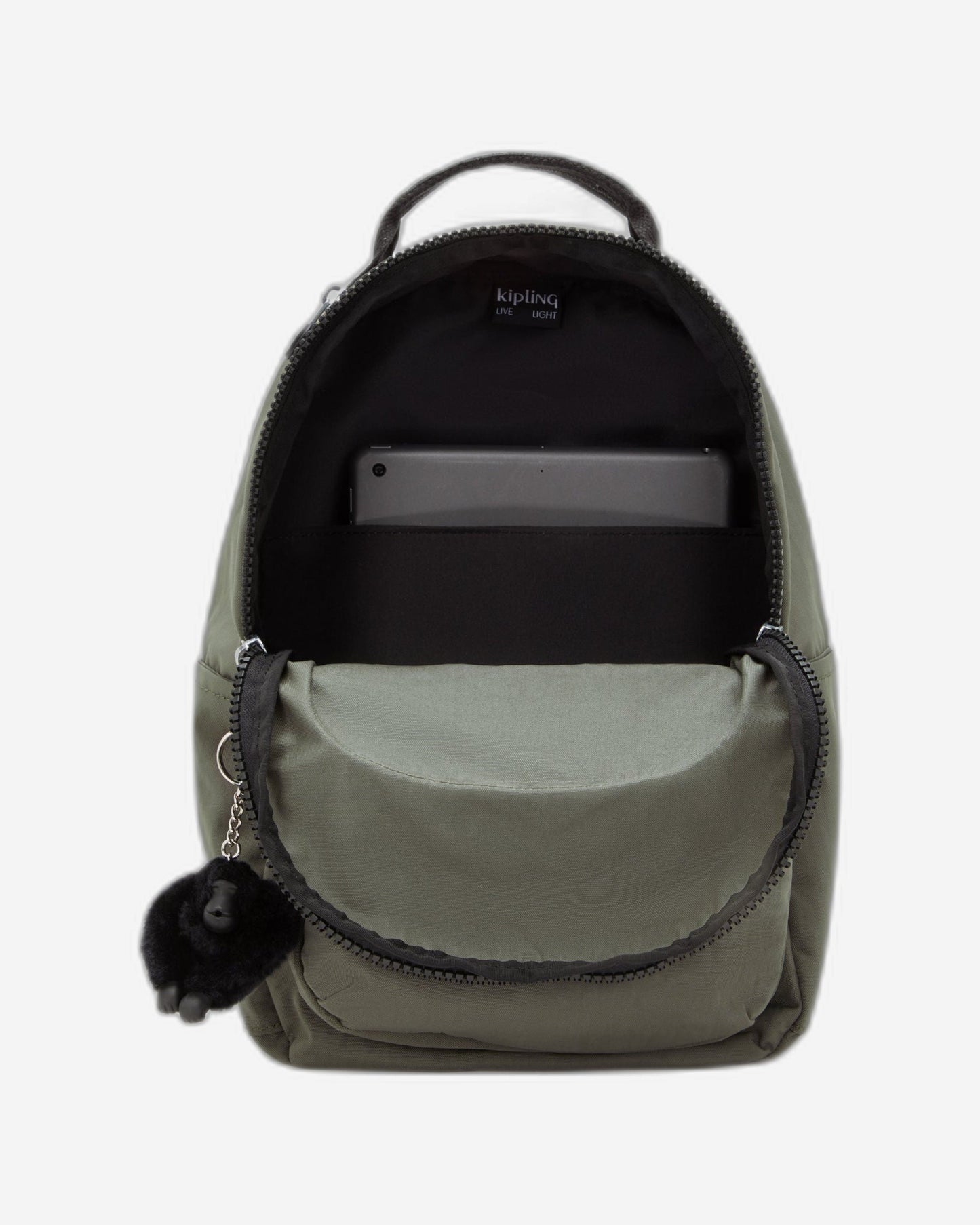 Kipling Seoul S Green Moss Small Backpack C2I4082-88D