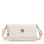 KIPLING-Aras-Small shoulderbag (with removable strap)-White Cheetah J-I4128-T8J