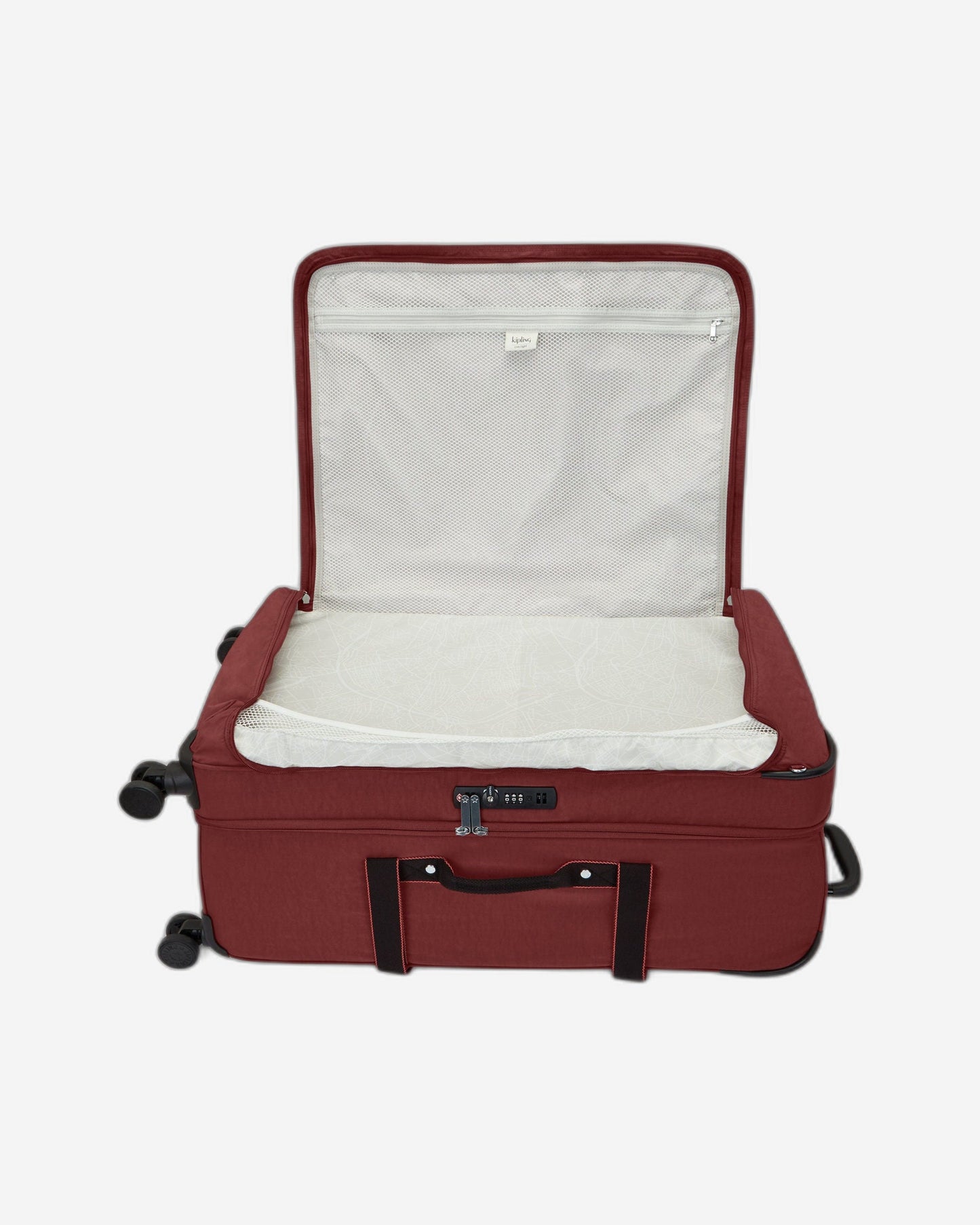 Kipling Spontaneous L Happy Squares Large Wheeled Luggage C2I3397-B3X