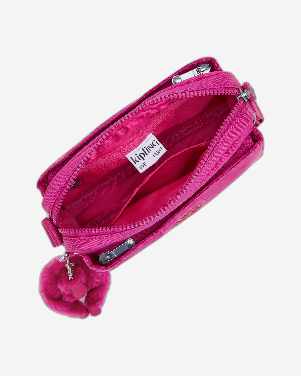Kipling Abanu Glowing Fuchsia Small Crossbody I4208-3KU