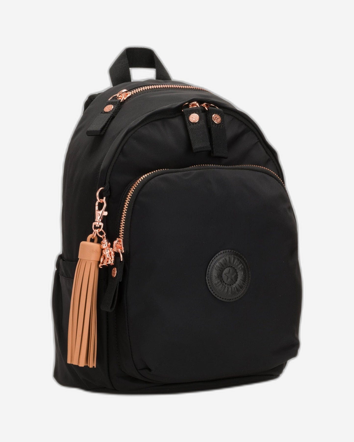Kipling Delia Rose Black Medium Backpack C2I4240-53H