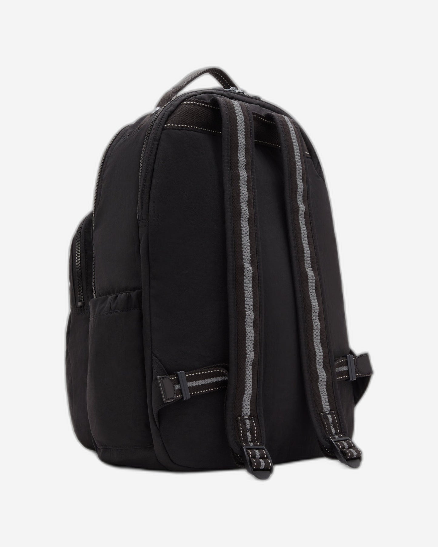 Kipling Seoul Lap True Black Large Backpack With Laptop Compartment I4275-J99