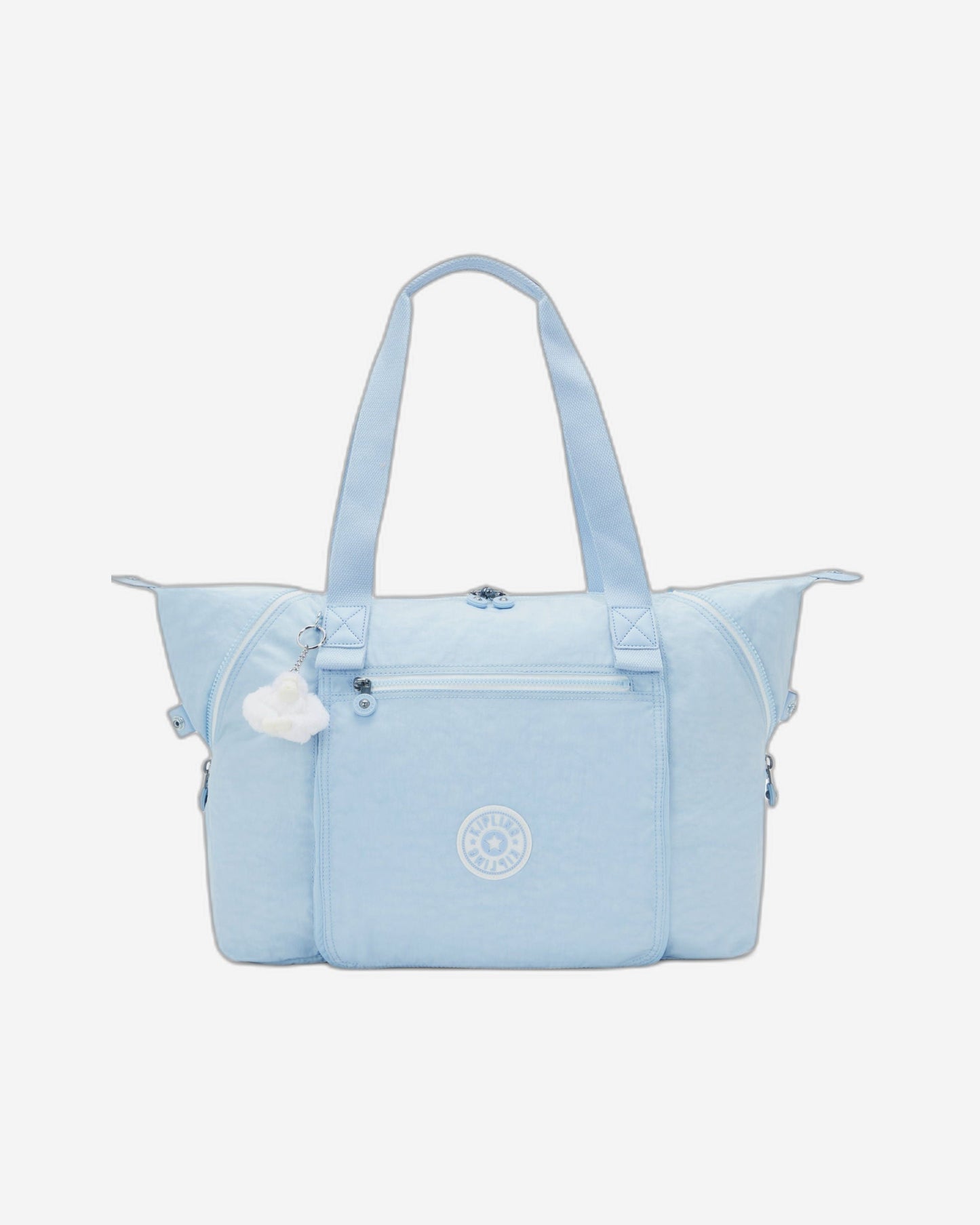 Kipling Wellness Art M Frost Blue Bl Large Tote Bag C2I4277-LZ8