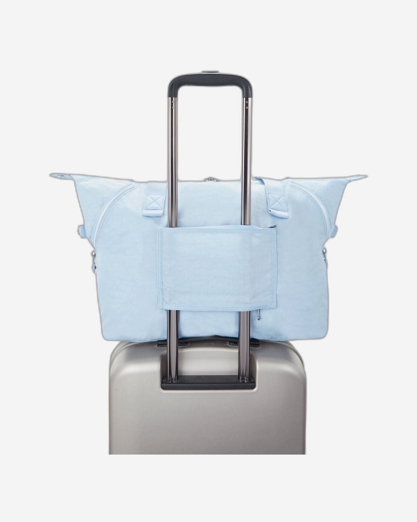 Kipling Wellness Art M Frost Blue Bl Large Tote Bag C2I4277-LZ8