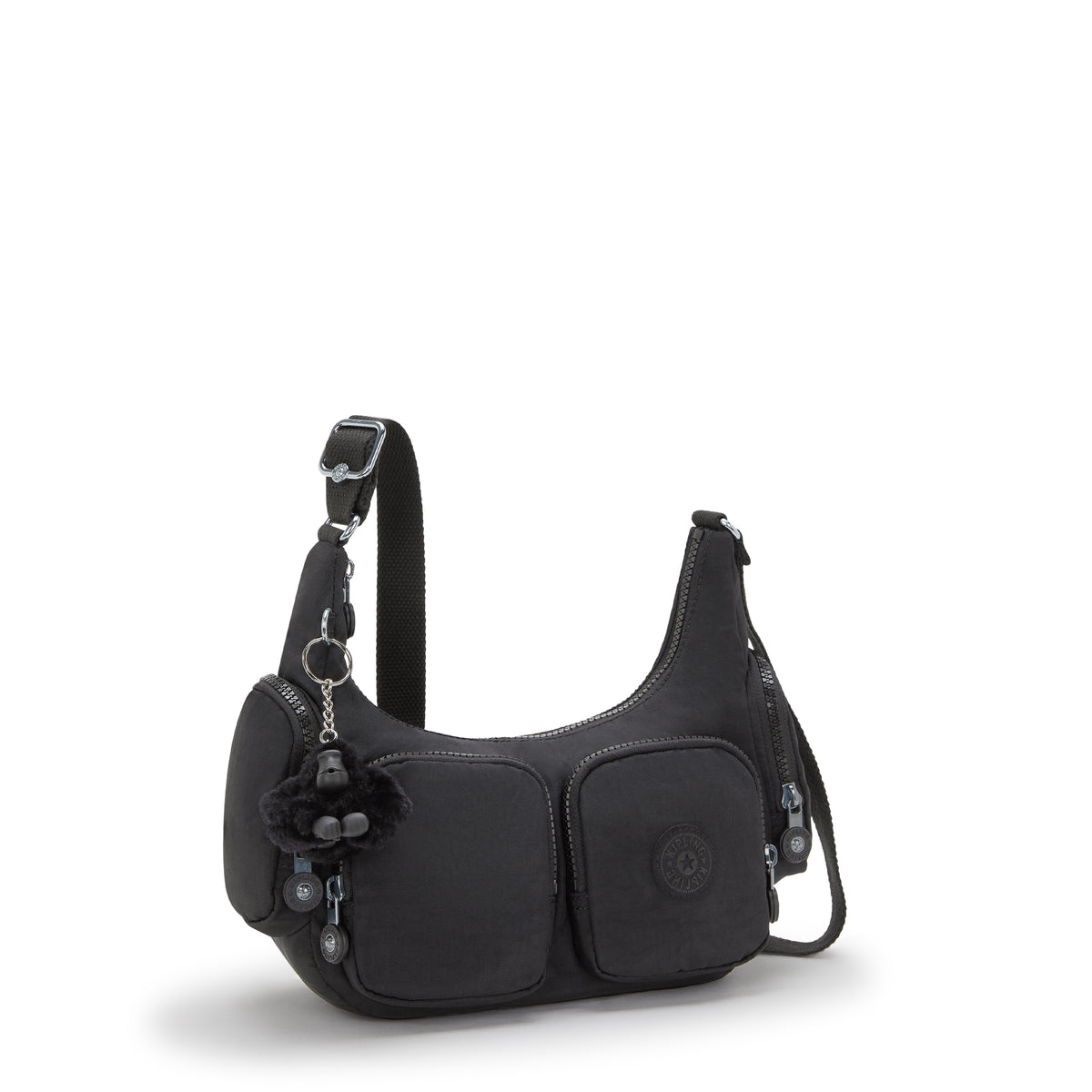 Kipling Rikka S Black Noir Small Crossbody Bag I4333-P39