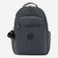 Kipling Seoul College Extra Marine Navy Large backpack with laptop compartment I4352-58C