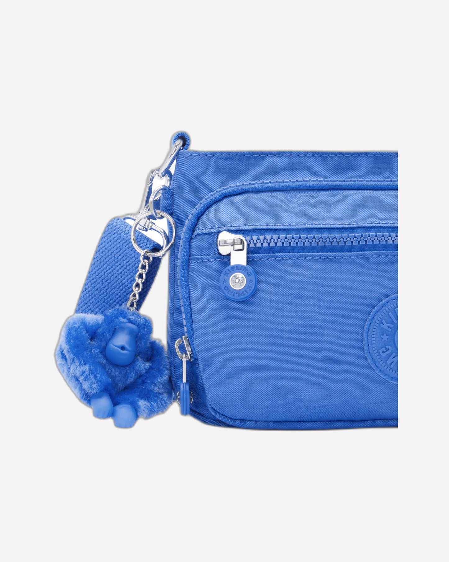 Kipling Milos Up Havana Blue Small Shoulder Bag C2I4378-JC7